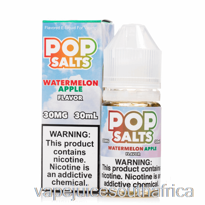 Vape Juice South Africa Watermelon Apple - Pop Salts - 30Ml 50Mg